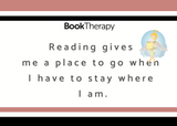 My First Reading Cards: 18 Reasons to Read - Book Therapy