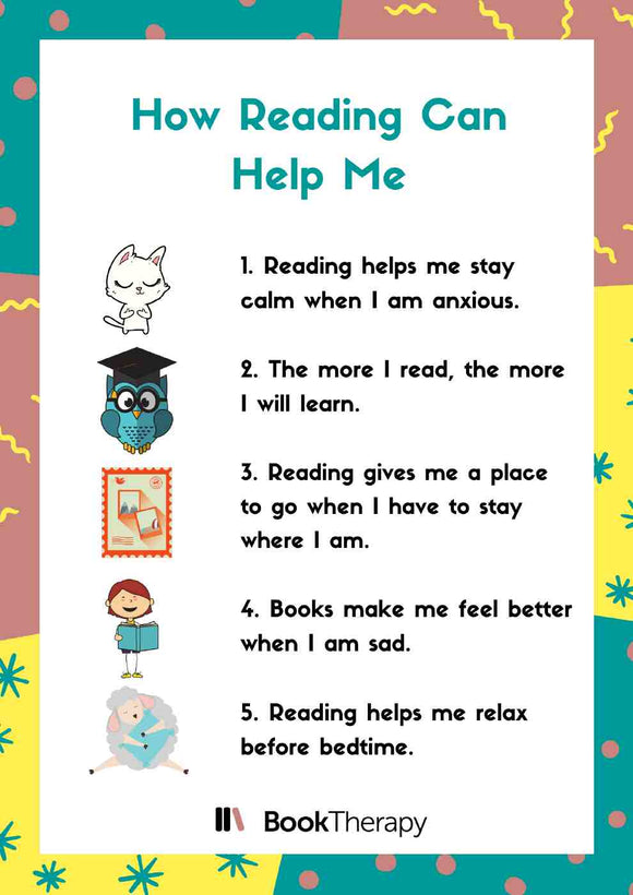 Printable Kids' Reading Affirmations/ ‘How Reading Can Help Me