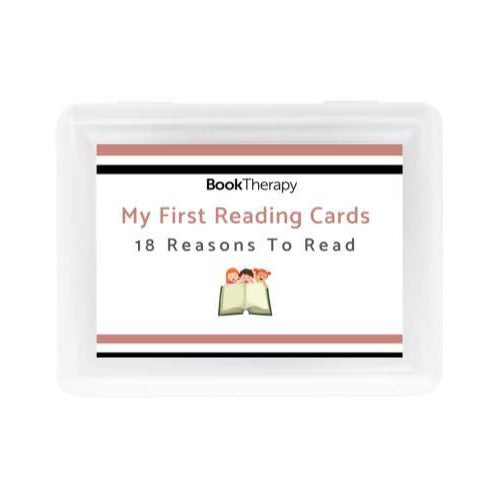 My First Reading Cards: 18 Reasons to Read - Book Therapy